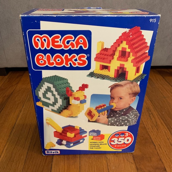 Mega Bloks | Toys | Vintage Mega Blocks Age 3 As Is Comes With ...